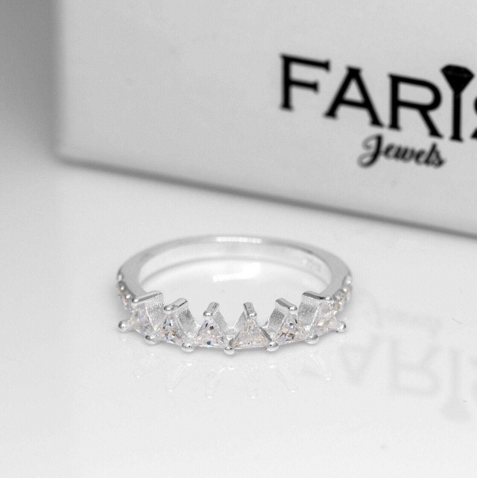 Fake diamond stackable rings 2025